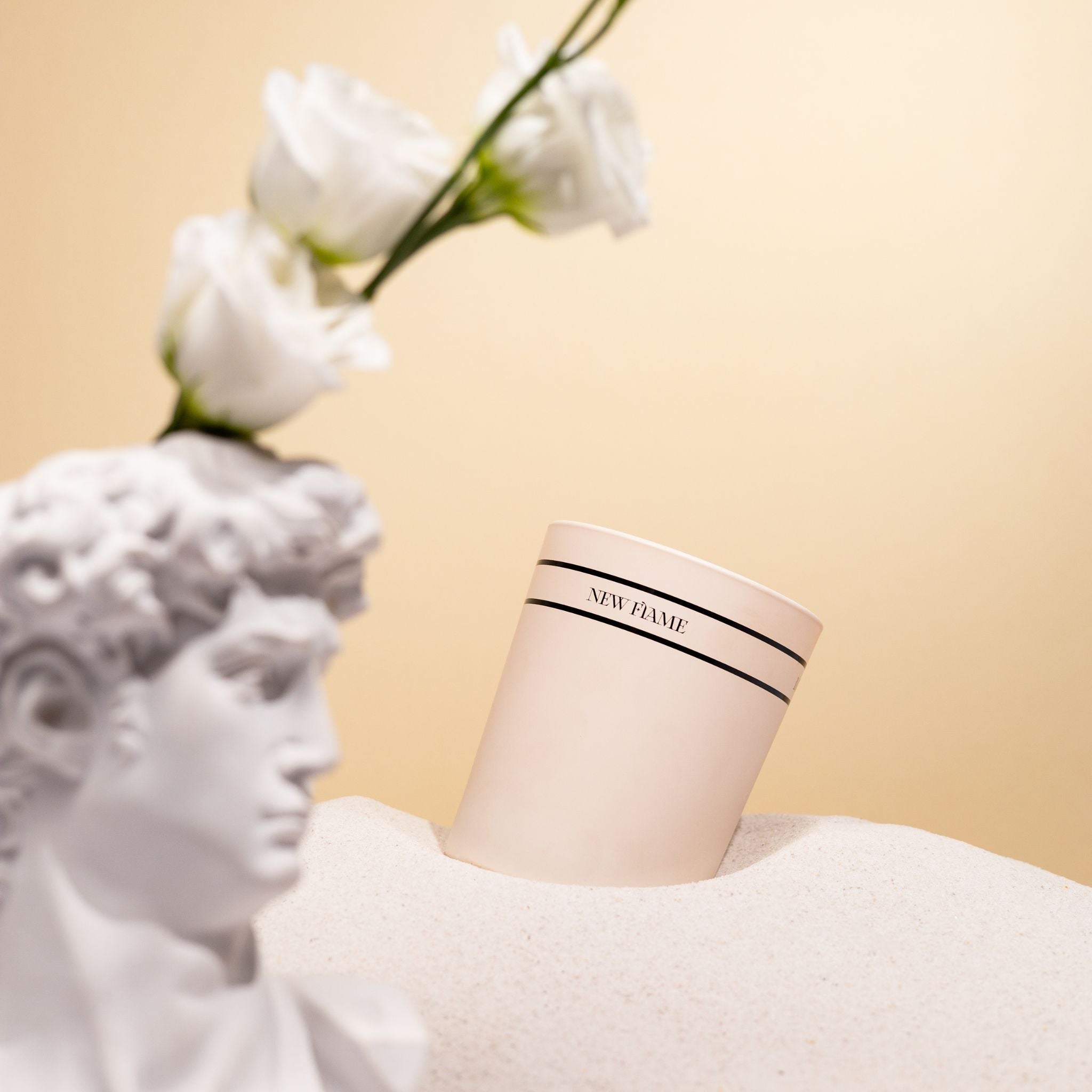 MYKONOS CANDLE - New Flame