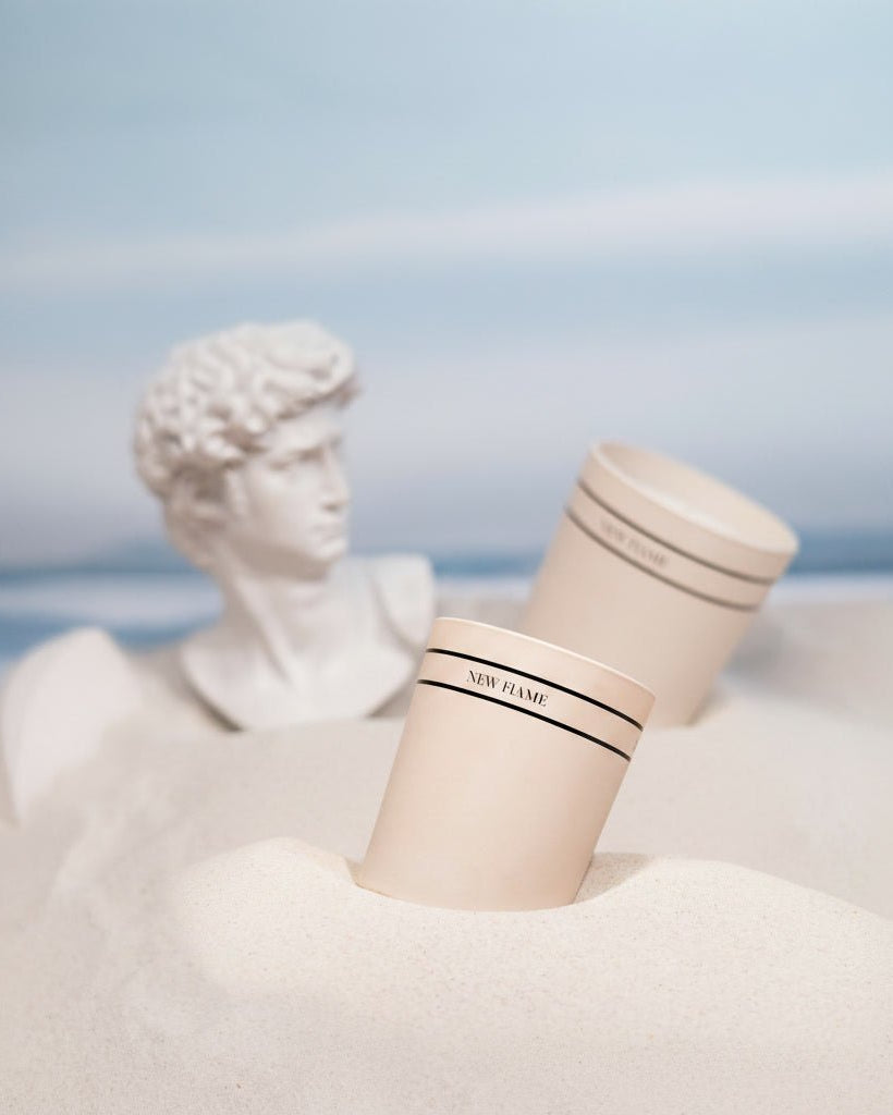 MYKONOS CANDLE - New Flame